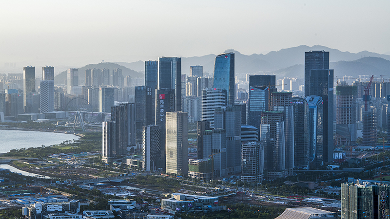 圖為深圳前海城市風(fēng)光。